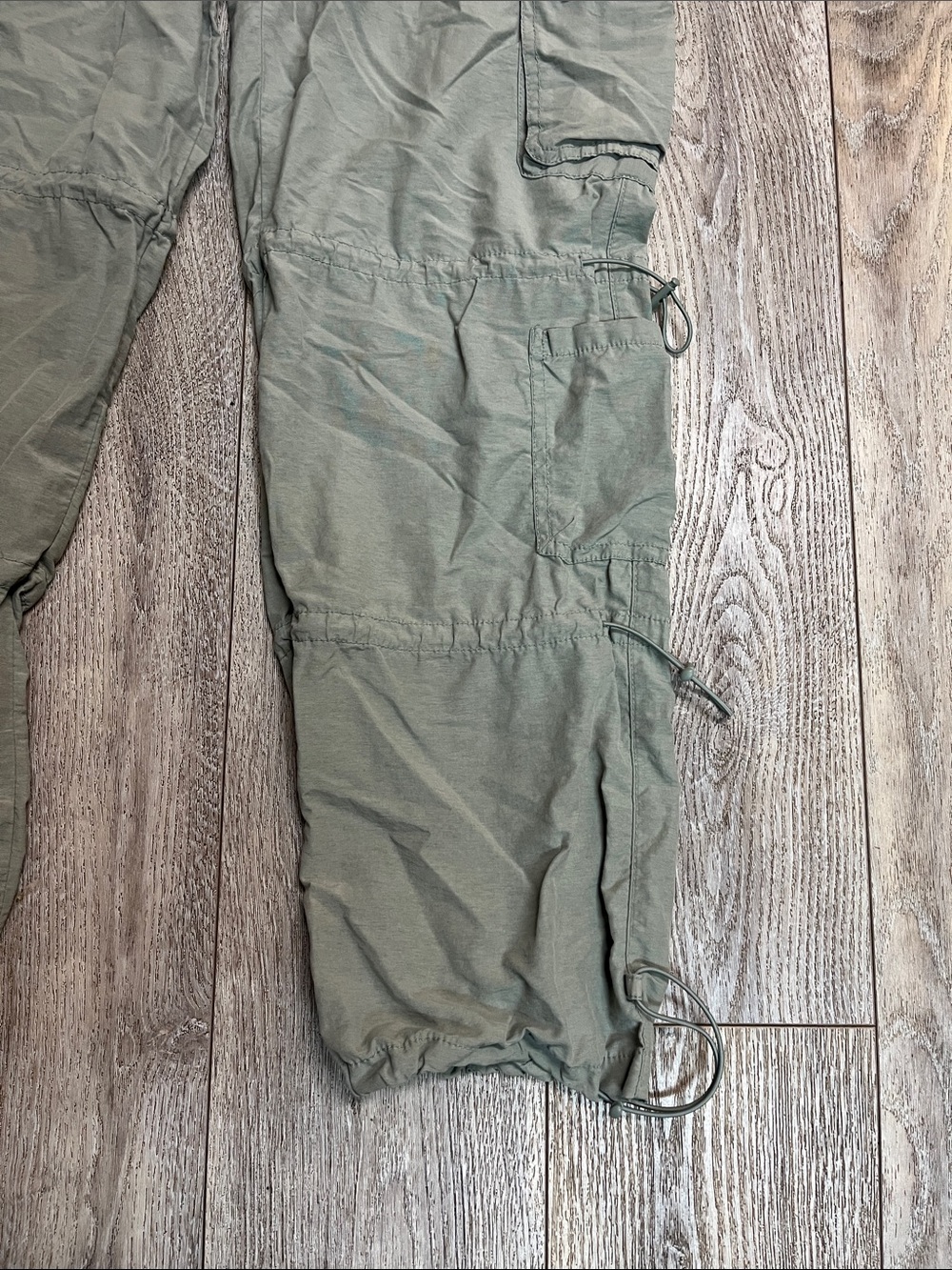 Aeropostale Olive Cargo Jogger Pants - Picture 2 of 4